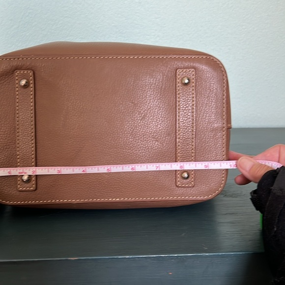 Dooney & Bourke Taupe Pebblle Leather Purse - Picture 12 of 16
